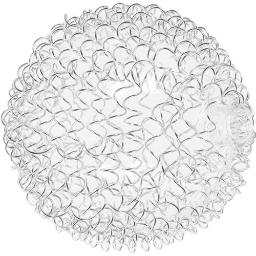 Beatifufu Aluminium draht lampenschirm Ømm Klar Glas Moderner Pendelleuchten schirm Vielseitiger Lampenüberzug für Tisch Deckenleuchten Eleganter Drahtschirm für Stilvolle Beatifufu Aluminium draht lampenschirm Ømm Klar Glas Moderner Pendelleuchten schirm Vielseitiger Lampenüberzug für Tisch Deckenleuchten Eleganter Drahtschirm für Stilvolle von Beatifufu