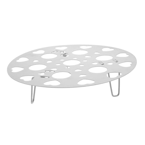 Beatifufu Dampfgareinsatz mit Löchern Multifunktionaler Dämpfkorb für Gemüse und Eier Rostfreier Metall Dampfhalter Flexibel für Verschiedene Töpfe Einfache Langlebig von Beatifufu