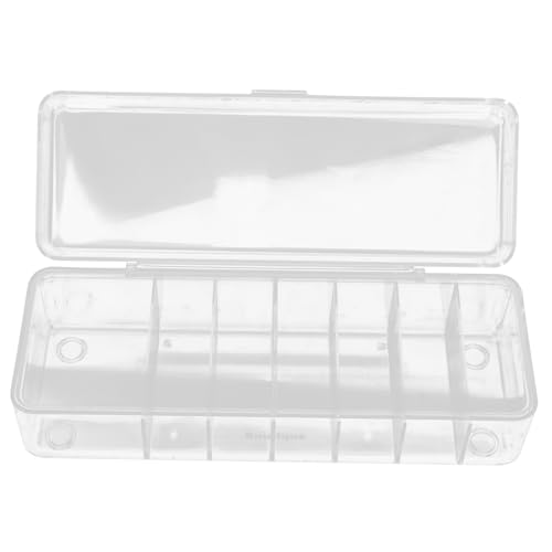 Beatifufu Datenkabel Aufbewahrungsbox Transparent Kabel Organizer mit Abdeckung und Mehrfachfächern für Schreibtisch Büro Kabelmanagement und Zugentlastung Beatifufu Datenkabel Aufbewahrungsbox Transparent Kabel Organizer mit Abdeckung und Mehrfachfächern für Schreibtisch Büro Kabelmanagement und Zugentlastung von Beatifufu