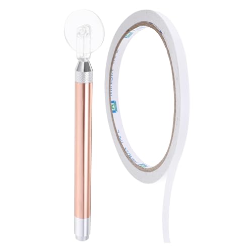 Beatifufu Diamantmalerei Rad mit LED Licht Goldfarbenes Leuchtendes Bohrwerkzeug mit Doppelseitigem Klebeband Effizientes Langlebiges DIY Werkzeug für Erwachsene und Tragbar und Einfach zu von Beatifufu