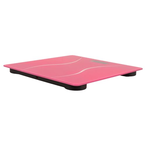 Beatifufu Digitale Körperwaage mit Hochpräzisen Sensoren und USB Akku Kompakte Badezimmerwaage für Zuhause für Schlafzimmer und Studentenwohnheime mit Süßem Design von Beatifufu