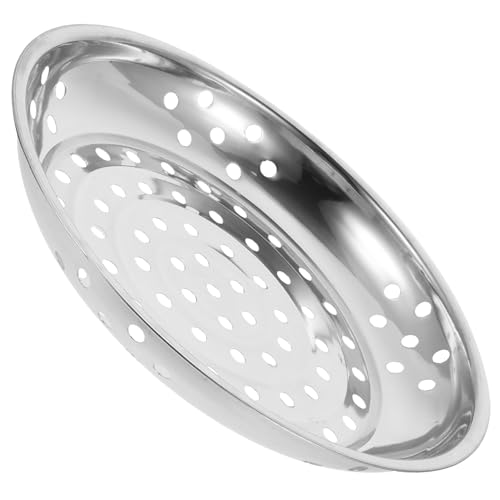 Beatifufu Edelstahl Dämpfeinsatz für Kochtopf Ø Langlebiges Robustes Dampfgareinsatz Tablett mit Glatter Oberfläche für Gemüse Fisch Eier und Dampfgaranwendungen Küche von Beatifufu