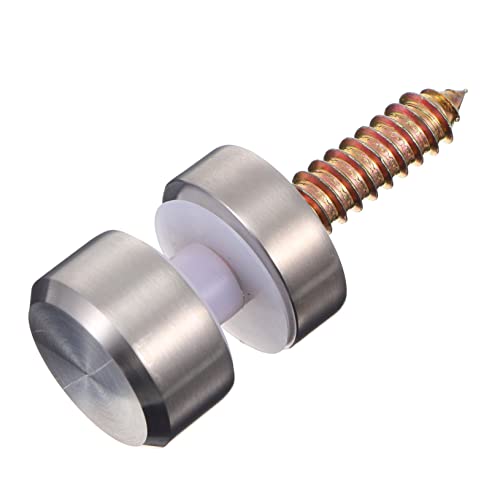 Beatifufu Edelstahl Glasbefestigung Schraube Seitenmontage Silber Korrosionsbeständig für Werbeschilder Innen Außen Befestigung Halter Nagel Langlebig Kratzfest Beatifufu Edelstahl Glasbefestigung Schraube Seitenmontage Silber Korrosionsbeständig für Werbeschilder Innen Außen Befestigung Halter Nagel Langlebig Kratzfest von Beatifufu