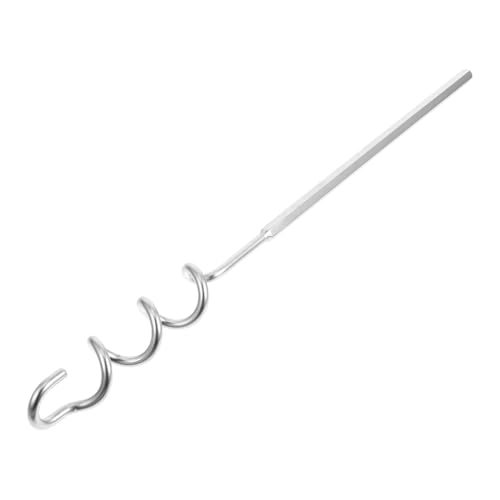 Beatifufu Edelstahl Handmixer Teighaken Manuell Non stick Rührbesen Küchenutensil zum Mischen Rühren Backen Vielseitig Langlebig Einfache Reinigung von Beatifufu