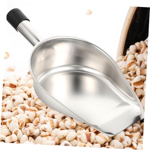 Beatifufu Edelstahl Küchen schaufel Multifunktional Handlicher Eis Mehlschaufel Robuste Metallspachtel Für Eisbehälter Und Lebensmittelportionierung Beatifufu Edelstahl Küchen schaufel Multifunktional Handlicher Eis Mehlschaufel Robuste Metallspachtel Für Eisbehälter Und Lebensmittelportionierung von Beatifufu