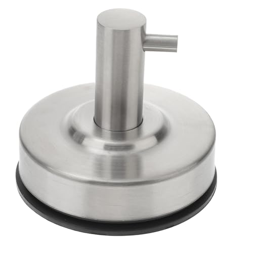 Beatifufu Edelstahl Saugnapf Haken ohne Bohren Vakuum Wandhaken für Bad Küche Abnehmbarer Handtuchhalter Platzsparender Wiederverwendbarer Aufhänger für Glatte Oberflächen von Beatifufu