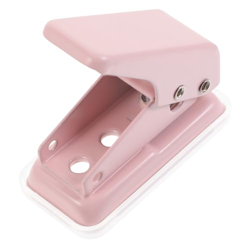 Beatifufu Einzellochstanzer Büro Papierlocher Ergonomisch Verstellbar Für Loseblatt Ordner Buchbindematerialien DIY Scrapbook Handbuch von Beatifufu
