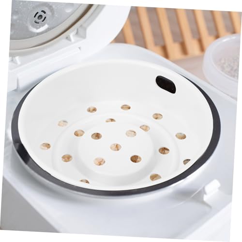 Beatifufu Elektrischer Dampfgarer Steamer Korb aus Thermobeständigem Wiederverwendbarem Kunststoff Hitzefester Dampfeinsatz für Haushaltskocher Schonend Dämpft Gemüse Fisch Meeresfrüchte von Beatifufu