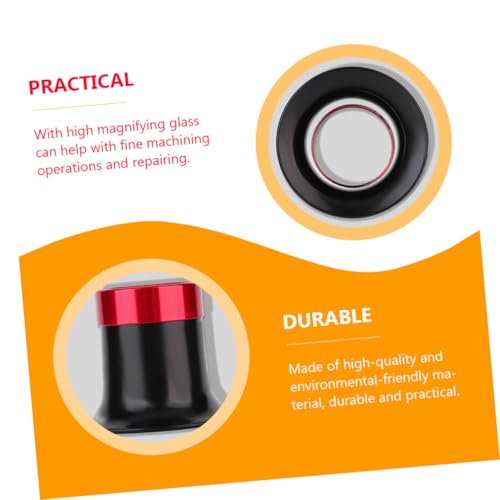 Beatifufu Fache Lupe Aluminiumlegierung Uhrmacherlupe Reparaturlupe Schmucklupe Leicht Kompakt Robust für Uhren Schmuck Handwerk Sammler und Elektronik von Beatifufu