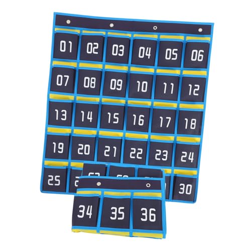 Beatifufu Fächer Wand Organizer Hängend für Klassenzimmer Tür Handy Aufbewahrung Tasche Nummeriert Platzsparend Multifunktional für Büro und Schule Beatifufu Fächer Wand Organizer Hängend für Klassenzimmer Tür Handy Aufbewahrung Tasche Nummeriert Platzsparend Multifunktional für Büro und Schule von Beatifufu