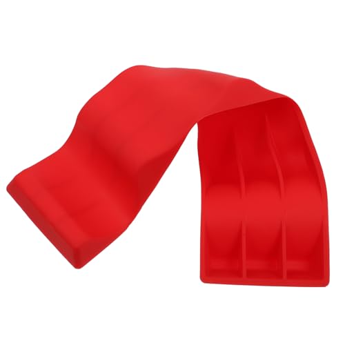 Beatifufu Faltbares Silikon Weinflaschenregal Rot Rutschfester Flaschenhalter für Weinlagerung und Getränkestapelung Flexibles Platzsparendes Design für Zuhause Bar Party und Hotel von Beatifufu