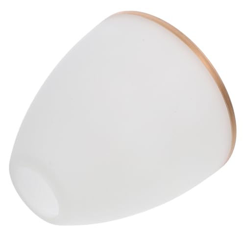Beatifufu Glas Lampenschirm Ersatz Deckenleuchte Transparent Modern Dekorativer Lampenschirm für Wohnzimmer Schlafzimmer Pendelleuchte Wandlampe von Beatifufu