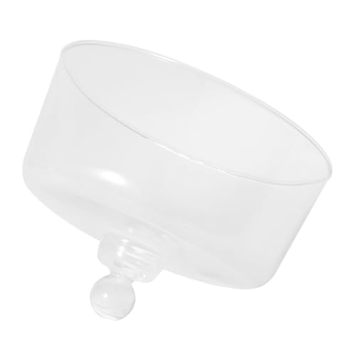 Beatifufu Glasabdeckung Tortenhaube aus Transparentem Glas mit Rundem Öffnungskragen Staubdicht Hitzebeständig Geeignet für Kuchen Obst und Dessert Einfache Reinigung Kühlschranktauglich Beatifufu Glasabdeckung Tortenhaube aus Transparentem Glas mit Rundem Öffnungskragen Staubdicht Hitzebeständig Geeignet für Kuchen Obst und Dessert Einfache Reinigung Kühlschranktauglich von Beatifufu