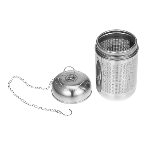 Beatifufu Halogen Käfig Aus Edelstahl Teefilterkörbe Tasse Gewürzaufguss Hot-pot-gewürzsieb Gewürz-ei Suppensieb Mesh-teesieb Küchenkorb Aus Draht Teesieb Steiler Netz Edelstahl 316 Silver Beatifufu Halogen Käfig Aus Edelstahl Teefilterkörbe Tasse Gewürzaufguss Hot-pot-gewürzsieb Gewürz-ei Suppensieb Mesh-teesieb Küchenkorb Aus Draht Teesieb Steiler Netz Edelstahl 316 Silver von Beatifufu