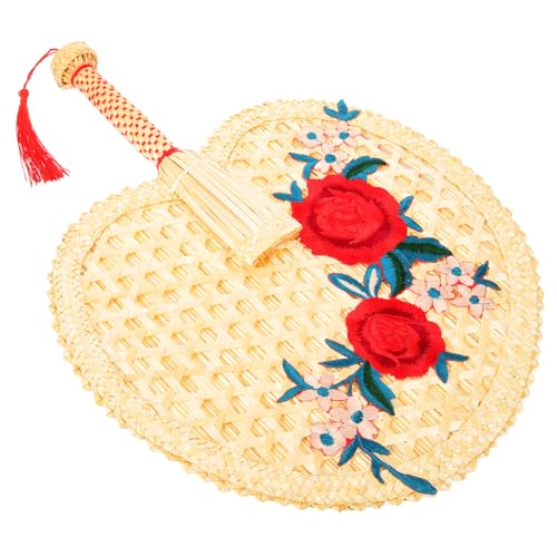Beatifufu Handgefertigter Großer Handgemachter Gestrickter Handfächer Chinesischer Stil Leicht Tragbar Handgehaltener Sommerfächer für Erwachsene und Vielseitig als Wanddeko und Praktische Beatifufu Handgefertigter Großer Handgemachter Gestrickter Handfächer Chinesischer Stil Leicht Tragbar Handgehaltener Sommerfächer für Erwachsene und Vielseitig als Wanddeko und Praktische von Beatifufu