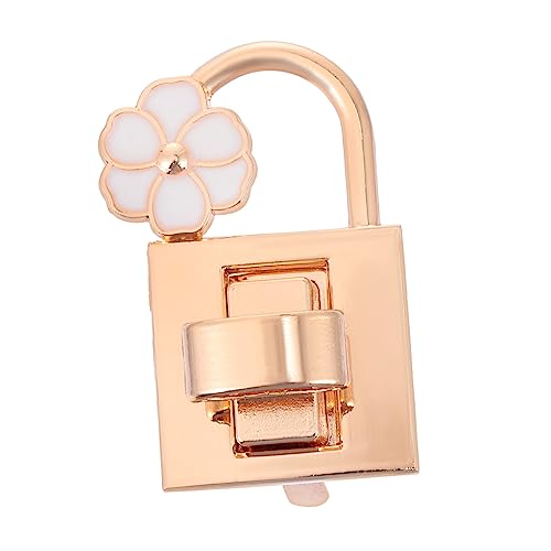 Beatifufu 2 Stück Taschenschnallenverschlüsse Geldbörsen Handtaschen Dekorative Schlösser Metallzubehör Für Taschenverschluss von Beatifufu