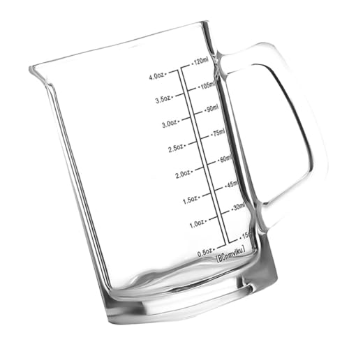 Beatifufu Hitzebeständiger Quadratischer Glas messbecher mit Henkel Transparente Kaffeetasse mit Klarer Markierung Praktisches Haushalts messglas für Espresso Flüssigkeiten Beatifufu Hitzebeständiger Quadratischer Glas messbecher mit Henkel Transparente Kaffeetasse mit Klarer Markierung Praktisches Haushalts messglas für Espresso Flüssigkeiten von Beatifufu