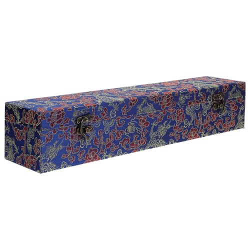 Beatifufu Hochwertige Kalligrafie Scroll Aufbewahrungsbox Filz Leichter Bilder Organizer mit Praktischem Verschluss für Schriftrollen Poster und Kunstwerke Edles Design für Sichere Lagerung von Beatifufu
