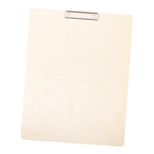 Beatifufu Holz skizzenbrett mit Glatter Oberfläche Stabiles Klemmbrett Tragbares Zeichenbrett für Künstler und Schüler für Zeichnen Malen und Schreiben Unterwegs von Beatifufu