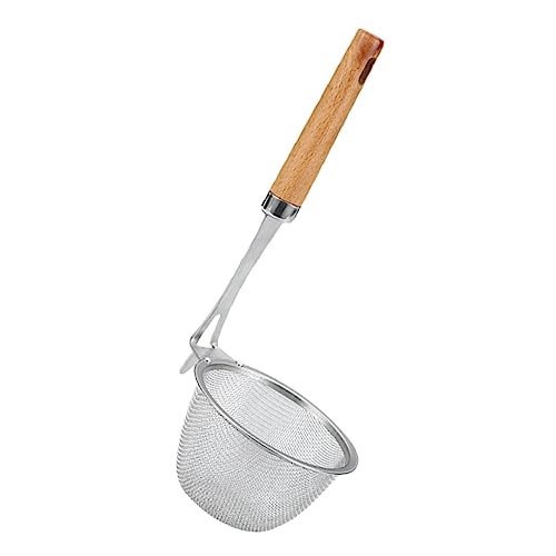 Beatifufu Holzlöffel Nudelsieb mit Feinem Edelstahl Mesh Hitzebeständig Tiefes Sieb für Pasta und Lebensmittel Langer Griff für Sicheren Halt Leicht und Platzsparend Spülmaschinengeeignet Beatifufu Holzlöffel Nudelsieb mit Feinem Edelstahl Mesh Hitzebeständig Tiefes Sieb für Pasta und Lebensmittel Langer Griff für Sicheren Halt Leicht und Platzsparend Spülmaschinengeeignet von Beatifufu