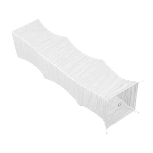 Beatifufu Japanischer Papier Lampenschirm Faltbarer Ersatz für Stehlampe Moderner Minimalistischer Lampenschirm aus Papier Weiche Lichtdiffusion Installieren für Wohnzimmer Schlafzimmer Büro von Beatifufu