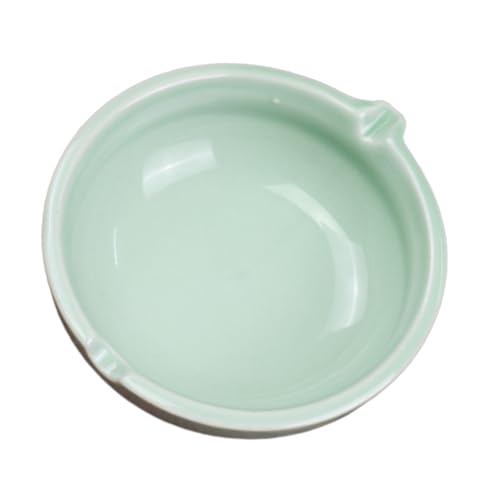 Beatifufu Keramik Tintenschale und Pinselhalter Langlebig und Multifunktional Bruchsicheres Design Praktische Kalligrafie Tintenwanne Dekoratives Schreibzubehör für Büro und Studium von Beatifufu