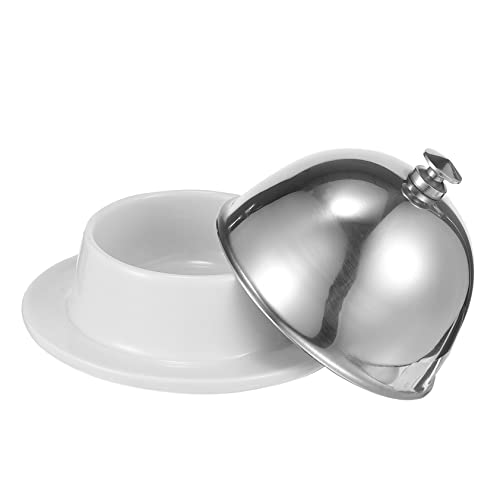 Beatifufu Keramische Butterdose mit Deckel Geschirr für Butter und Desserts für Aufbewahrung und Frischeerhaltung von Beatifufu