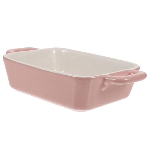 Beatifufu Keramisches Backblech Rosa Rechteckige Mikrowellen und Ofen Auflaufform Mittlere Dicke Hochwertiges Porzellan Bäckerei Geschirr Einfach zu Reinigen Gesund und Hitzebeständig Beatifufu Keramisches Backblech Rosa Rechteckige Mikrowellen und Ofen Auflaufform Mittlere Dicke Hochwertiges Porzellan Bäckerei Geschirr Einfach zu Reinigen Gesund und Hitzebeständig von Beatifufu