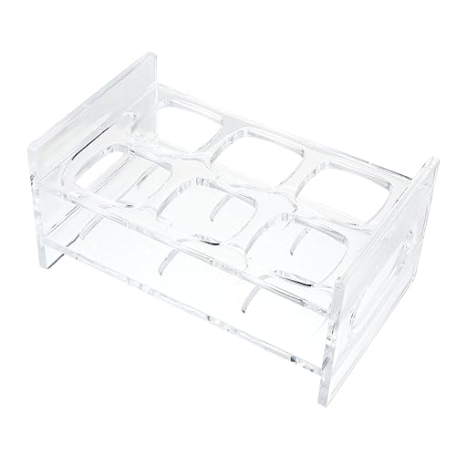 Beatifufu Klarer Schnapsglashalter Transparent Stabiles Bar-Display Rack mit Reihen und Fächern Langlebig und Bruchsicher Praktischer Halter für Shotgläser für Heimbar und Party Beatifufu Klarer Schnapsglashalter Transparent Stabiles Bar-Display Rack mit Reihen und Fächern Langlebig und Bruchsicher Praktischer Halter für Shotgläser für Heimbar und Party von Beatifufu