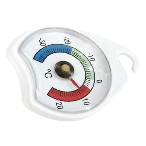 Beatifufu Kühlschrankthermometer für Präzise Temperaturüberwachung Analoges Kühlbox Thermometer für Kühlschränke Gefriergeräte und Supermärkte Sicheres Lagern von Lebensmitteln von Beatifufu