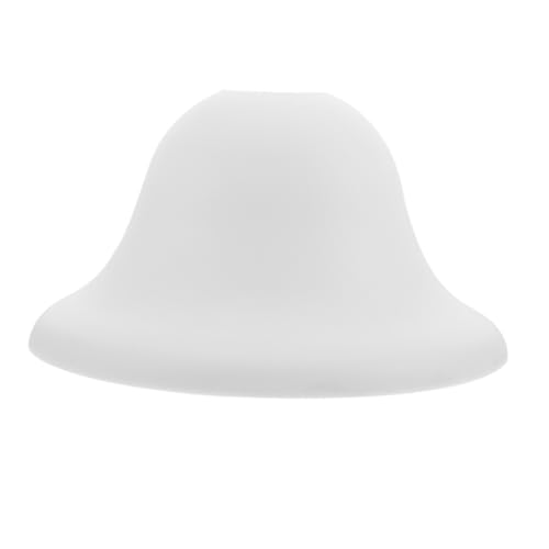 Beatifufu Kunststoff Lampenschirm Kleine Hutform Mittlerer Einfache Montage Vielseitig Einsetzbar für Tischlampe Deckenventilator Ersatz Lampenschirm Raumdekoration von Beatifufu