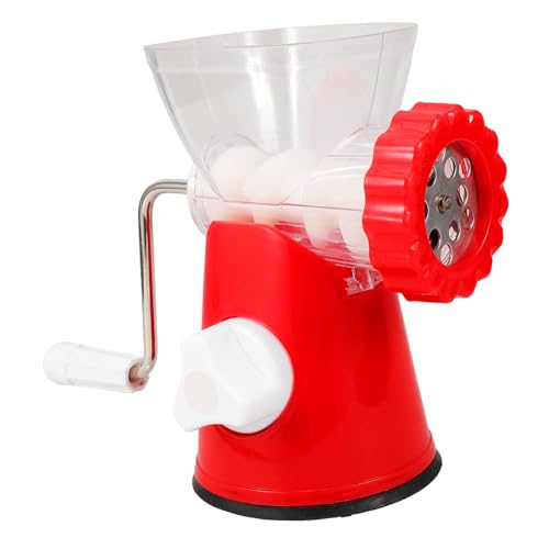 Beatifufu Manueller Wurstfüller und Fleischmühle aus Metall und Kunststoff mit Feinen und Groben Lochscheiben Multifunktionales Küchengerät für Zuhause und Gewerbe Beatifufu Manueller Wurstfüller und Fleischmühle aus Metall und Kunststoff mit Feinen und Groben Lochscheiben Multifunktionales Küchengerät für Zuhause und Gewerbe von Beatifufu