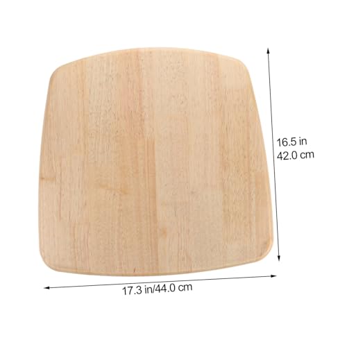 Beatifufu Massives Holz Sitzbrett Ersatz Robust Langlebig Stuhl Sitzfläche Ersatz für Holzschemel Bürostuhl Geeignet Einfache Reinigung Kratzschutz von Beatifufu