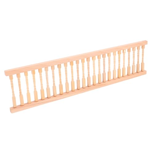 Beatifufu Maßstab Detaillierter Handlauf Langlebiges Zubehör für Puppenhaus Dekoration Einfache Montage Vielseitig Kombinierbar Säulen von Beatifufu