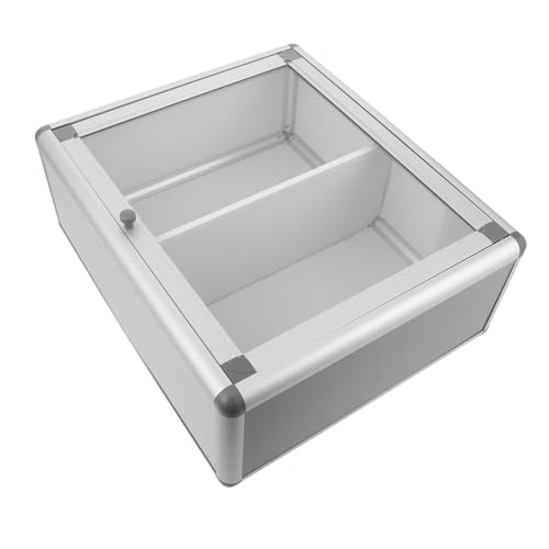 Beatifufu Medikamentenbox zur Wandmontage Tablethülle wandmontierte Boxen Medizin veranstalter Telefonbehälter Wandschrank Medikamente Lagerbehälter Bad Lagerung Silber von Beatifufu