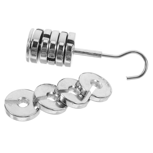 Beatifufu Metall Schlitzgewichte Laborgewichte mit Haken aus Gewichten und Haken für Präzise Messungen im Laborgebrauch Beatifufu Metall Schlitzgewichte Laborgewichte mit Haken aus Gewichten und Haken für Präzise Messungen im Laborgebrauch von Beatifufu