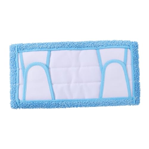 Beatifufu Mikrofaser Ersatz Mopp Pad für Bodenwischer Wiederverwendbarer Flachmopp Bezug mit Hoher Wasseraufnahme Waschbar Passend für Mop Köpfe für Haushalt und Feuchte Bodentücher von Beatifufu