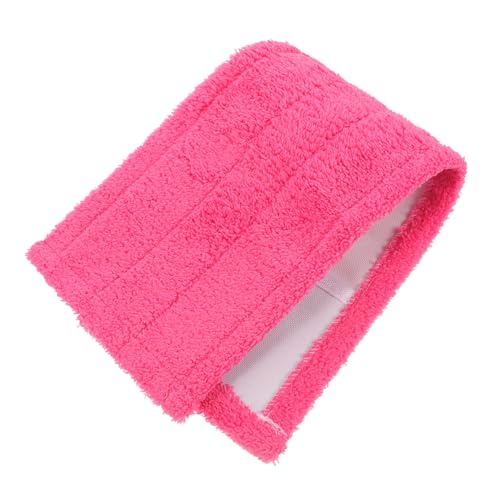 Beatifufu Mikrofaser Ersatzbezug für Wischmopp Rosy Koralle Waschbar Staub und Schmutzaufnehmend Passend für Haushaltsmopp Geeignet für Laminat Fliesen und Vinylböden von Beatifufu