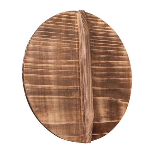 Beatifufu Multifunktionaler Holz Topfdeckel aus Massivem Naturholz Runde Dicke Abdeckung für Wok und Bratpfanne Hitzebeständig Universeller Schutz für Gusseisenpfannen und Tamagoyaki Beatifufu Multifunktionaler Holz Topfdeckel aus Massivem Naturholz Runde Dicke Abdeckung für Wok und Bratpfanne Hitzebeständig Universeller Schutz für Gusseisenpfannen und Tamagoyaki von Beatifufu