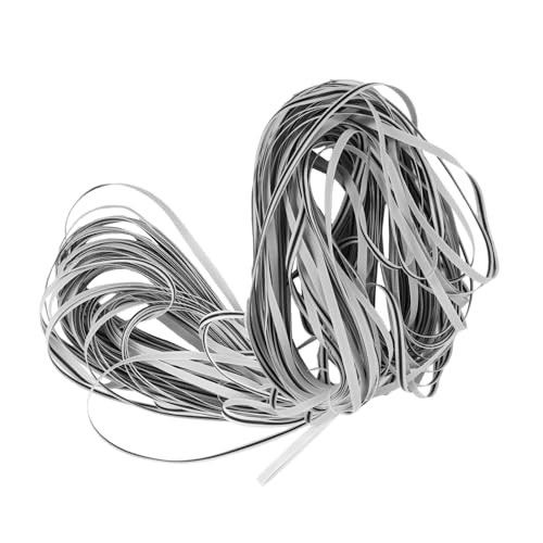 Beatifufu PE Kunststoff Rattan Roll Flach Geflochtenes Reparaturmaterial für Gartenmöbel DIY Handwerksmaterial Wetterfest Strapazierfähig für Stühle Sofas Tische Aufbewahrungskörbe von Beatifufu