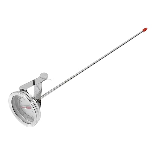 Beatifufu Professionelles Thermometer für Bbq und Kochanwendungen mit Temperaturklemme Hochtemperaturbeständig für Fisch Süßigkeiten und Getränke Einfach zu Reinigen von Beatifufu