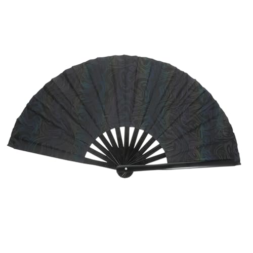 Beatifufu Reflektierender Stofflüfter Tanzfan UV Dekorative Tanzparty-Fan Handventilator faltbar faltbarer Handventilator Tragbarer Lüfter Kunsthandwerk im chinesischen Stil Holz Beatifufu Reflektierender Stofflüfter Tanzfan UV Dekorative Tanzparty-Fan Handventilator faltbar faltbarer Handventilator Tragbarer Lüfter Kunsthandwerk im chinesischen Stil Holz von Beatifufu