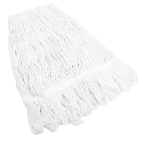 Beatifufu Reinigung Wischmopp Ersatzkopf aus Baumwolle Saugfähig Dickes Nachfüllpad Waschbar Kompatibel für Laminat Fliesen Einfach zu Wechseln Langlebig für Haushalt und Intensive von Beatifufu