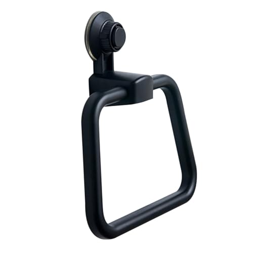 Beatifufu Robuster Saugnapf Wiederverwendbarer Vakuumversiegelter Küchen wandhaken Ölbeständig Tragkraft Vielseitig für Bad Dusche Wohnzimmer Schwarz von Beatifufu