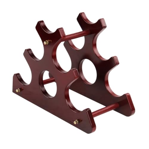 Beatifufu Robustes Holz Weinregal Elegant Stauraum Multifunktional Stehend Für Zuhause Büro Weinliebhaber von Beatifufu