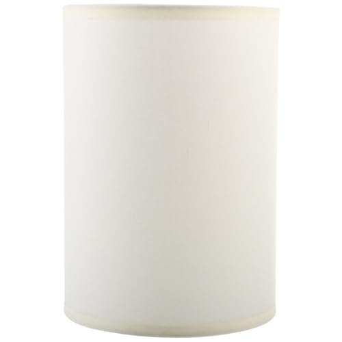 Beatifufu Runder Lampenschirm aus Tc und Metall Dekorativer Lampenschirm für Tisch und Stehlampe Beige Passend für Wohnzimmer und Schlafzimmer Moderner Ersatzschirm mit Schützendem Design von Beatifufu