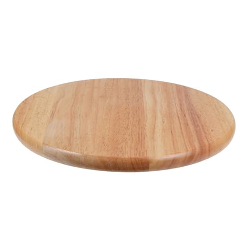 Beatifufu Runder Massivholz Hocker Sitzfläche Robuste Glatte Holz Ersatzplatte für Barhocker Ergonomisch Geformt für Bequemlichkeit Passend für Zuhause Restaurant von Beatifufu