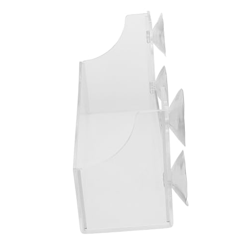 Beatifufu Saugknopf Aufbewahrungsregal aus Acryl für Kühlschranktür Robustes Gewürz Getränkehalter Regal Platzsparend für Küche und Gefrierschrank Vielseitig Nutzbar für Snacks und Beatifufu Saugknopf Aufbewahrungsregal aus Acryl für Kühlschranktür Robustes Gewürz Getränkehalter Regal Platzsparend für Küche und Gefrierschrank Vielseitig Nutzbar für Snacks und von Beatifufu