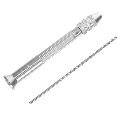 Beatifufu Stiftschraubstock-handbohrer-Set Präzise Mini-Bohrer Aus Metall Drehwerkzeug Für Kerzenlochstanzen Und Schmuckherstellung Handwerkzeug Für Modellbau Und Heimwerkerarbeiten von Beatifufu
