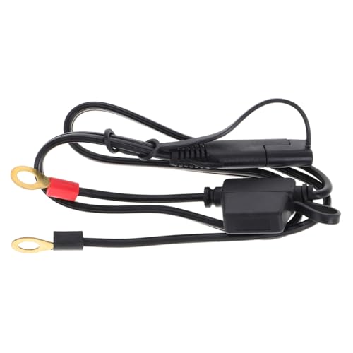Beatifufu Schnelltrennbares O Ring Anschlusskabel Motorrad Batterie Verlängerungskabel mit Robustem Sae Stecker Langlebiges Quick Connect Kabel für Einfache Verbindung Externer Geräte Wie von Beatifufu